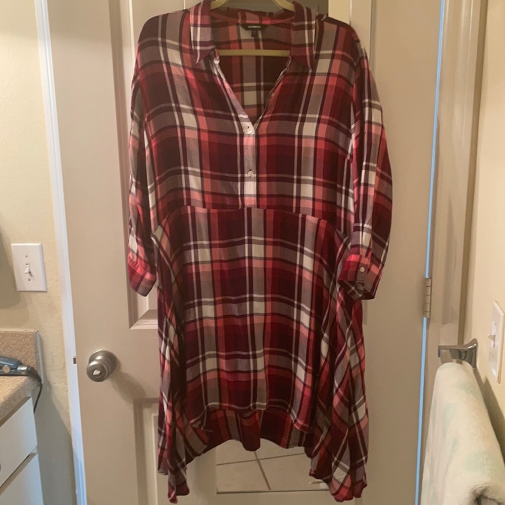 Flannel dress